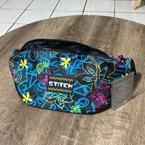 Disney Stitch Belt Waist Fanny Bag All-Over Print NWT